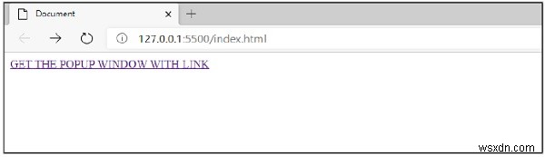 JavaScriptでリンクを新しいポップアップウィンドウで開く方法