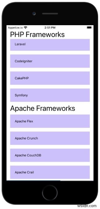 React NativeのSectionListコンポーネントとは?使い方を実例付きで解説