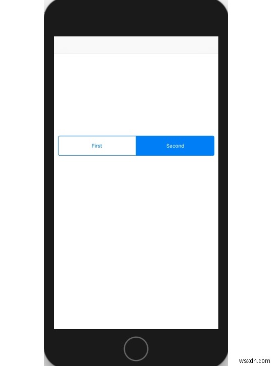 UISegmentedControlをコンテナビューにプログラムで追加する方法（Swift）