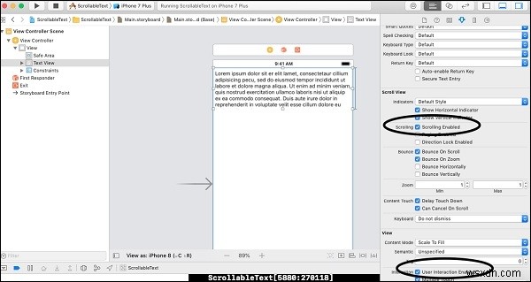 iOSアプリでスクロール可能なTextViewを作成する2つの方法