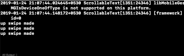 【Swift入門】UIScrollViewで垂直方向のスワイプを検出する方法