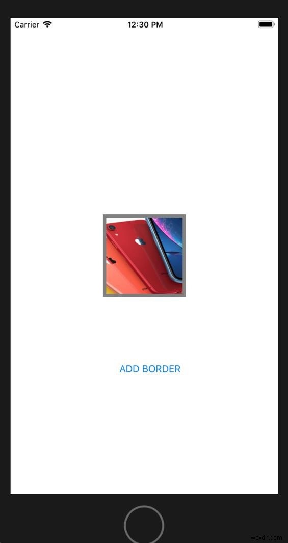 iOSでImageViewにボーダー(境界線)を設定する方法