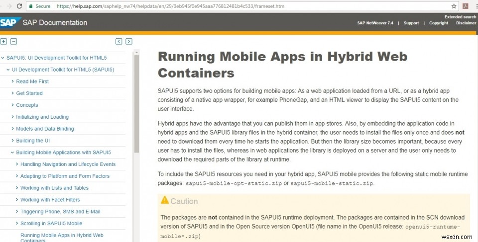 Cordova(PhoneGap)でSAPUI5モバイルアプリをAndroid向けにパッケージ化する手順