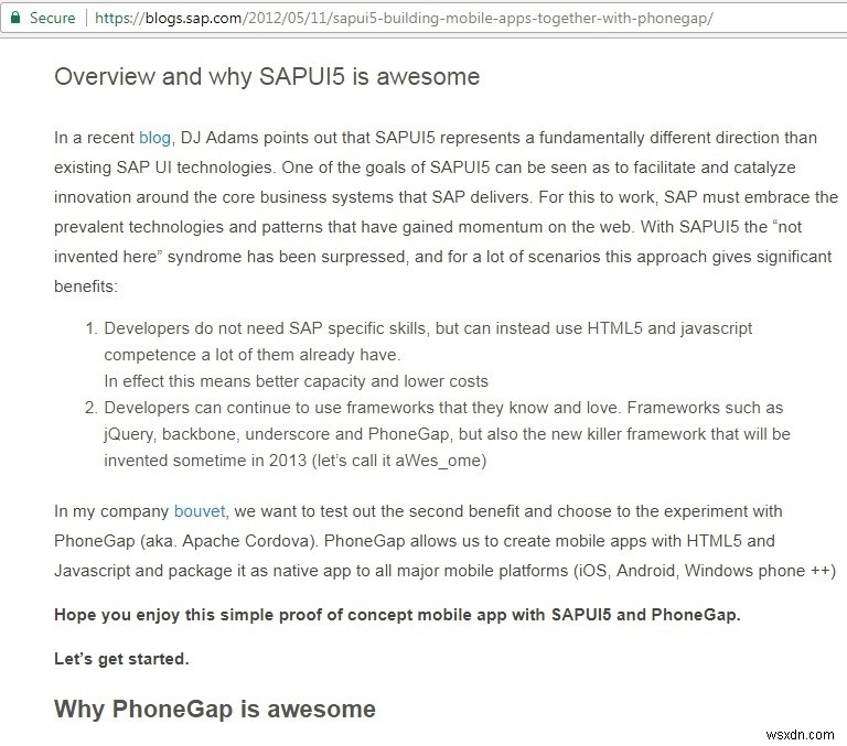 Cordova(PhoneGap)でSAPUI5モバイルアプリをAndroid向けにパッケージ化する手順