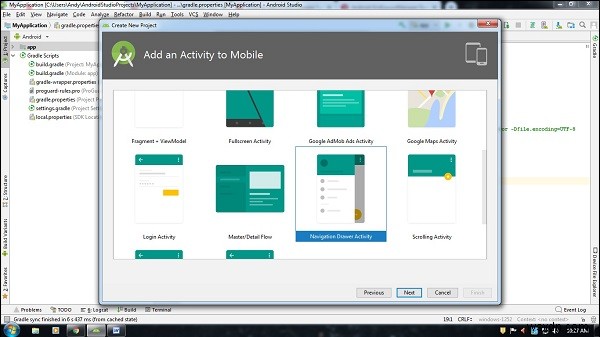AndroidのActionBarでNavigationViewを実装する方法【初心者向け解説】