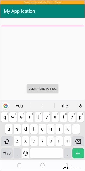 【Android開発】ソフトウェアキーボードを閉じる・非表示にする方法を解説