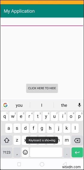 【Android】ソフトウェアキーボード（仮想キーボード）の表示状態を確認する方法