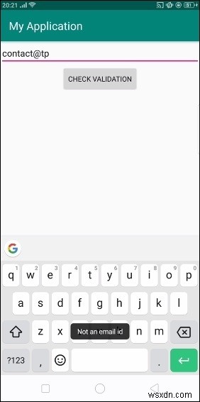 【Android開発】EditTextの入力値がメールアドレス形式かどうかを判定する方法を解説