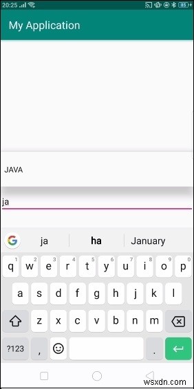 AndroidのAutoCompleteTextViewにアダプタを設定する方法をわかりやすく解説
