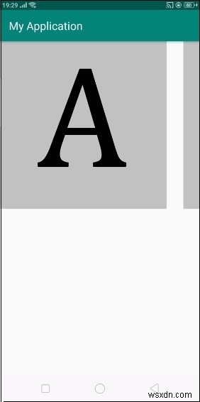 【Android】GalleryのようなHorizontalScrollView(横スクロールビュー)を実装する方法