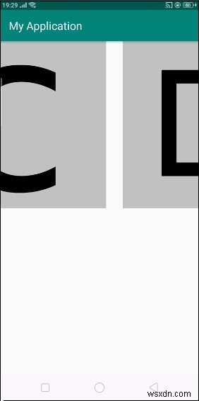 【Android】GalleryのようなHorizontalScrollView(横スクロールビュー)を実装する方法