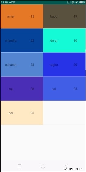 【Android】GridLayoutManagerとRecyclerViewで作るシンプルなグリッド表示の実装例
