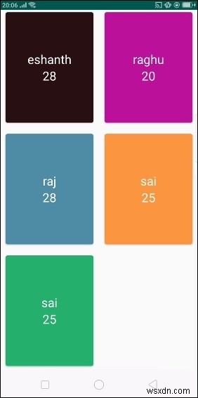 【Android開発】RecyclerViewとCardViewを組み合わせた学生リストアプリの作り方