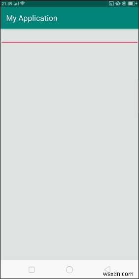 【Android】アクティビティ起動時にEditTextがフォーカスを取得しないようにする方法