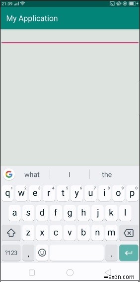 【Android】アクティビティ起動時にEditTextがフォーカスを取得しないようにする方法