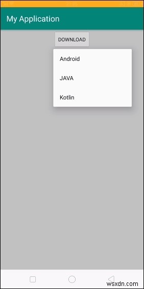 Androidでポップアップメニューを作成する方法【初心者向けコード例付き】