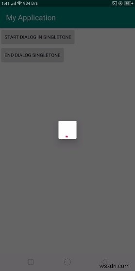 Androidでsynchronized(同期)を使用したシングルトンダイアログの実装方法