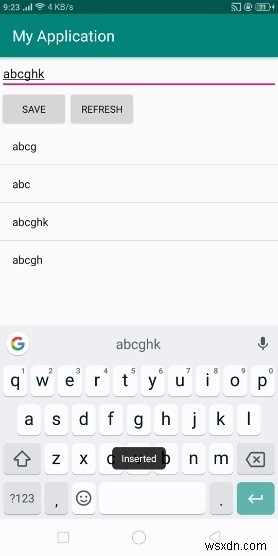 【Android】リストの値をランダムな順序で表示する方法