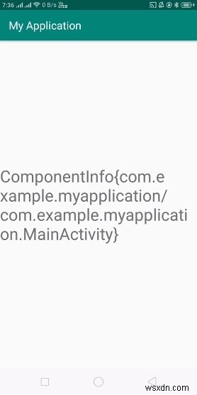 【Android】アクティビティスタックから最上位のアクティビティ名を取得する方法