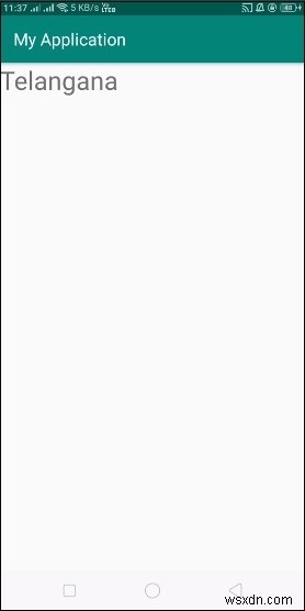 Androidでネットワークプロバイダーから現在のエリア(地域名)を取得する方法