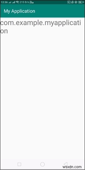 【Android開発】getPackageName()で現在のパッケージ名を取得・表示する方法