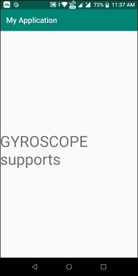 Androidスマートフォンがジャイロスコープ（GYROSCOPE）センサーに対応しているか確認する方法