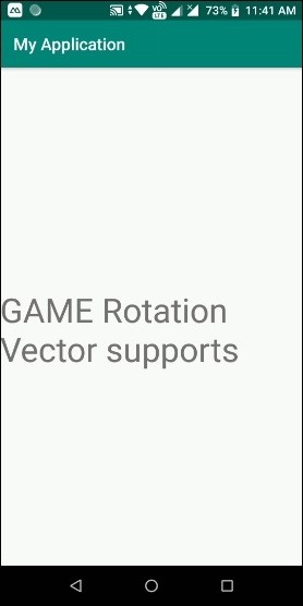 Androidスマートフォンがゲーム回転ベクトル（GAME Rotation Vector）センサーに対応しているか確認する方法