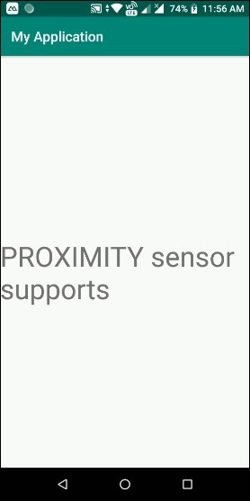 Androidスマートフォンが近接(PROXIMITY)センサーに対応しているか確認する方法