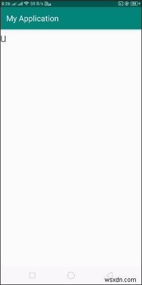 【Android】文字列の中で最初の繰り返しのない文字を見つける方法