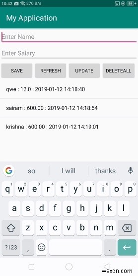 Android SQLiteで2つ以上のカラムをセパレーター区切りで連結する方法
