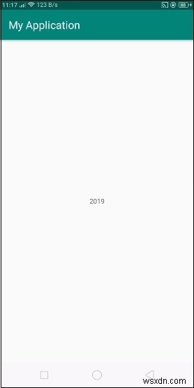 【Android開発】Year APIクラスを使って現在の年を取得・表示する方法