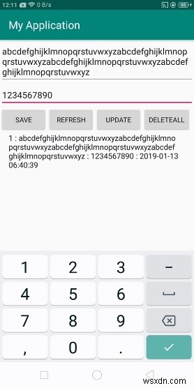 AndroidのSQLiteでTINYTEXT型の値を使う方法をサンプルコード付きで解説