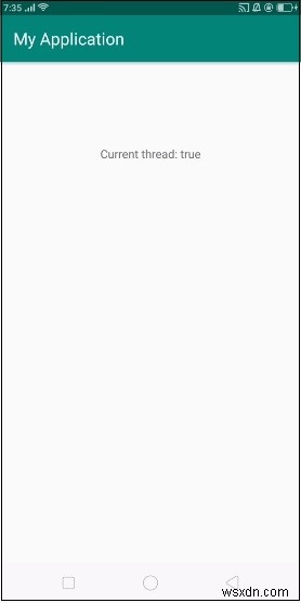 Androidで現在のスレッドが生存中(alive)かどうかを確認する方法