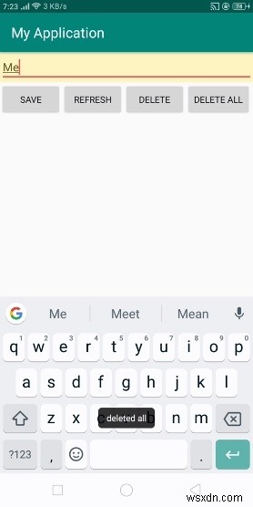 【Android】ListViewでLinkedList(リンクリスト)の全要素を一括削除する方法