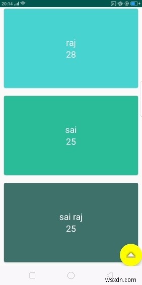 【Android】LinearLayoutManagerを使ってRecyclerViewを先頭までスクロールする方法