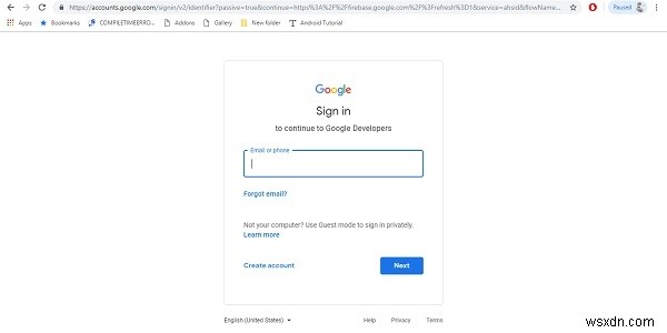 Androidアプリ向けFirebaseアカウントの作成手順を徹底解説【初心者向け】