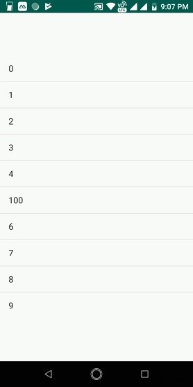 【Android】クリック操作でListViewのアイテムを動的に更新・削除する方法