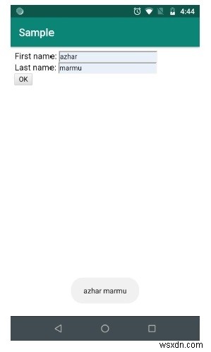 Android WebViewでJavaScriptを使ってHTMLボタンのクリックを検出する方法