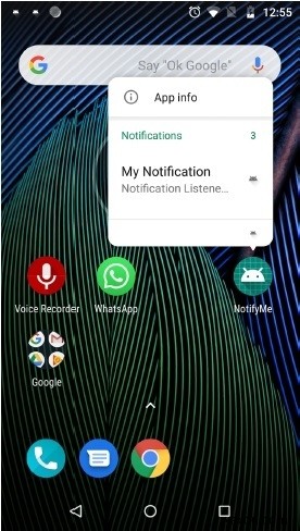 Androidアプリのランチャーアイコンに通知バッジ(未読件数)を表示する方法