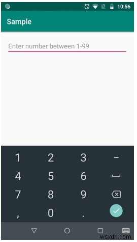 AndroidでEditTextの最小値(MIN)と最大値(MAX)を定義する方法
