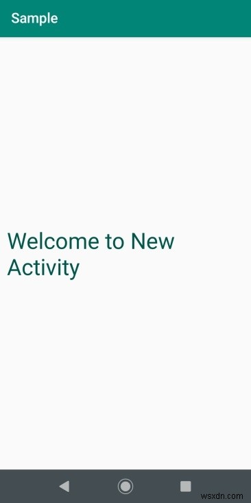 【Android】ボタンをクリックして新しいアクティビティを起動する方法
