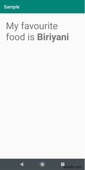 【Android】TextViewの特定のテキストだけを太字にする方法