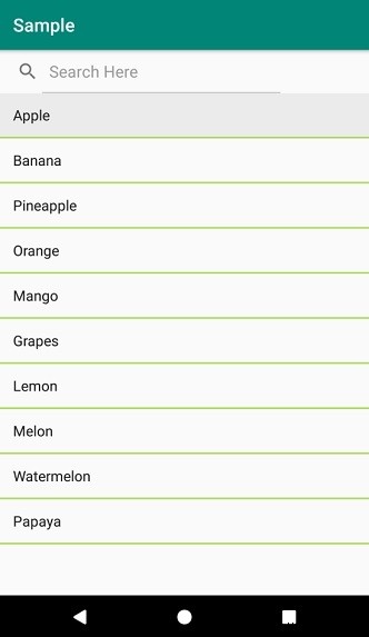 【Android開発】SearchViewの使い方を解説！ListViewの検索・絞り込み機能を実装する手順