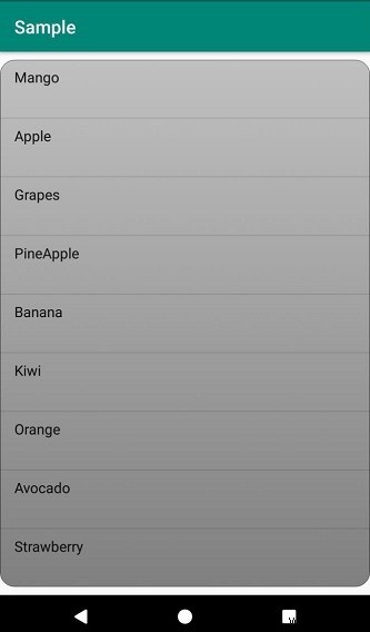 【Android】角丸のListViewを作成する方法をステップごとに解説