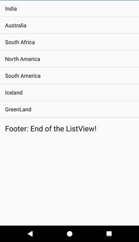 【Android】ListViewにフッターを追加する方法をステップごとに解説