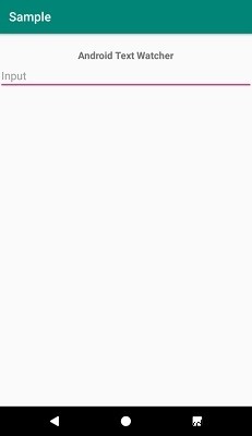 AndroidでTextWatcherクラスを使う方法をステップごとに解説