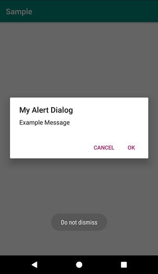 【Android】ボタンをクリックしてもダイアログが閉じないようにする方法