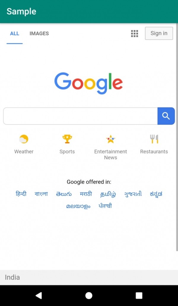 Android WebViewでURL読み込み中にプログレスバーを表示する方法