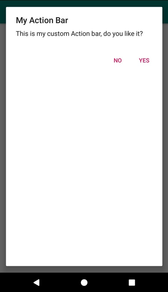 【Android】デフォルトのAlertDialog(アラートダイアログ)の高さと幅を制御する方法
