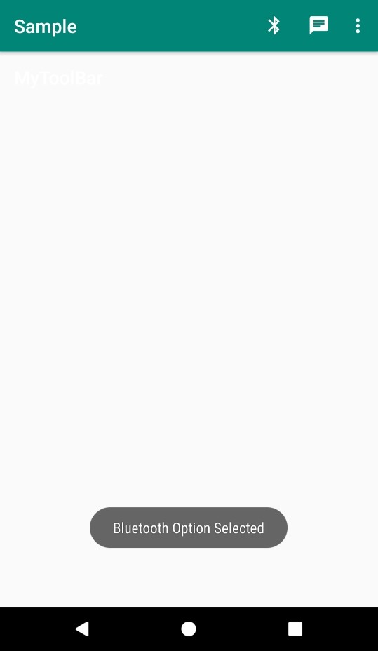 【Android】オーバーフローメニューのアイコンをプログラムで変更・制御する方法